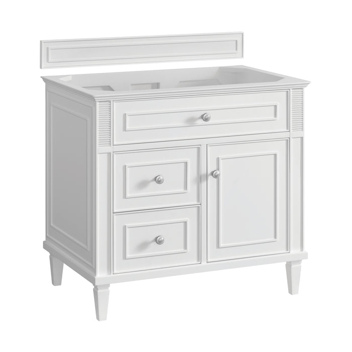 Lorelai 36" Single Vanity, Bright White