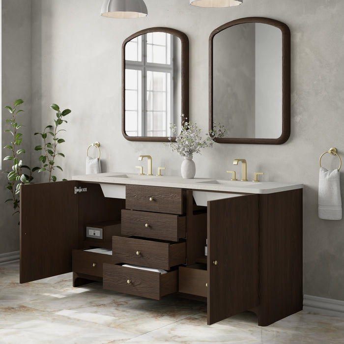 James Martin Vanities Gracyn 72" Double Vanity
