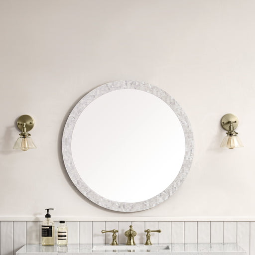James Martin Vanities Callie 30" Round Mirror