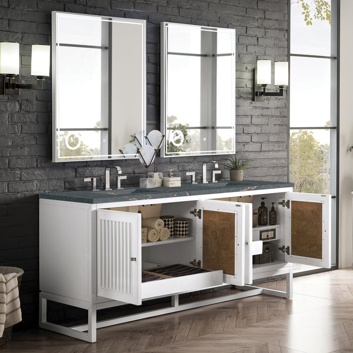 James Martin Athens 72" Double Bathroom Vanity