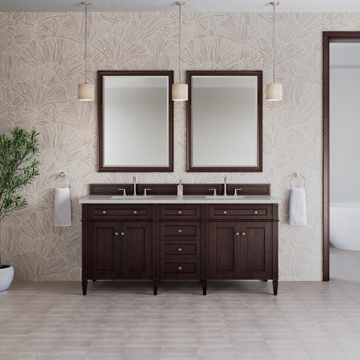 James Martin Vanities Brittany 72" Double Vanity