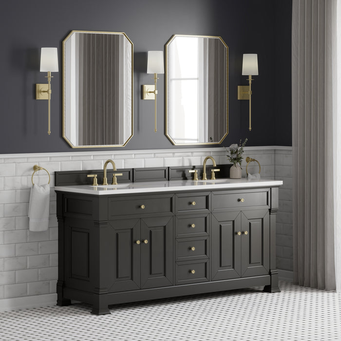 James Martin Vanities Brookfield 72" Double Vanity