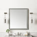 James Martin Glenbrooke 36" Mirror in Urban Gray, shown in a bathroom setting