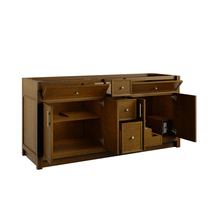 James Martin Vanities Bellshire 72" Double Bathroom Vanity