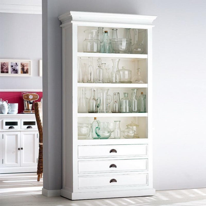 NovaSolo Halifax Bookcase White CA580
