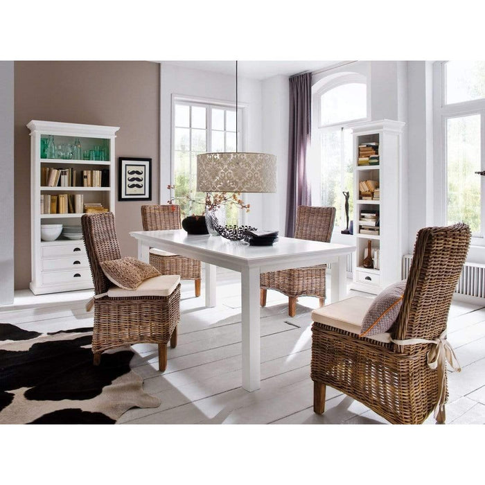 NovaSolo Halifax Bookcase White CA580