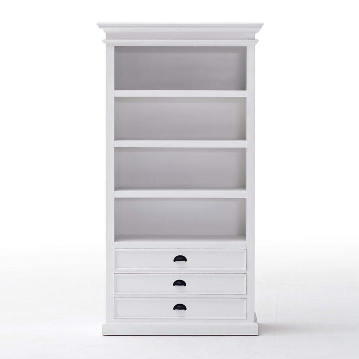 NovaSolo Halifax Bookcase White CA580