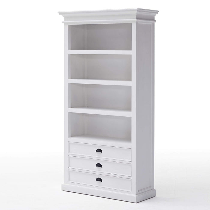 NovaSolo Halifax Bookcase White CA580