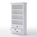 NovaSolo Halifax Bookcase White CA580