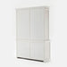 NovaSolo Halifax Hutch Bookcase Unit White BCA599