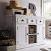 NovaSolo Halifax Buffet with 2 Baskets White B129