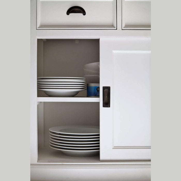 NovaSolo Halifax Buffet with Sliding Doors White B130