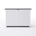 NovaSolo Halifax Contrast Buffet with Sliding Doors Two-tone B130CT