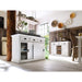 NovaSolo Halifax Contrast Buffet with Sliding Doors Two-tone B130CT