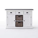 NovaSolo Halifax Contrast Buffet with 2 Baskets Two-tone B129CT