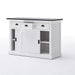NovaSolo Halifax Contrast Buffet with Sliding Doors Two-tone B130CT