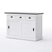 NovaSolo Halifax Contrast Buffet with Sliding Doors Two-tone B130CT