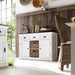 NovaSolo Halifax Contrast Buffet with 2 Baskets Two-tone B129CT