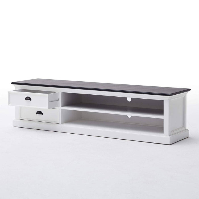 NovaSolo Halifax Contrast Large Entertainment Center Two-tone CA592-180CT