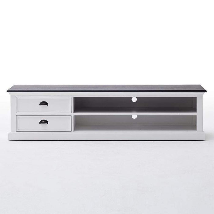 NovaSolo Halifax Contrast Large Entertainment Center Two-tone CA592-180CT