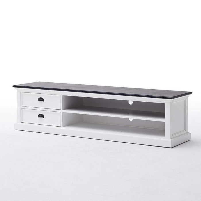 NovaSolo Halifax Contrast Large Entertainment Center Two-tone CA592-180CT