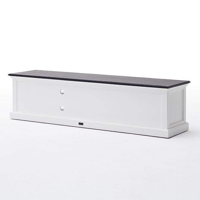 NovaSolo Halifax Contrast Large Entertainment Center Two-tone CA592-180CT