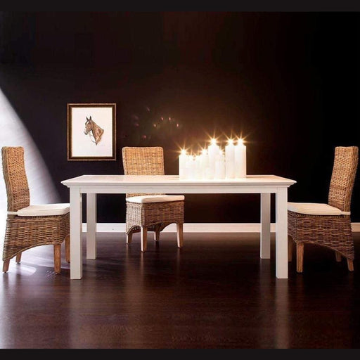 NovaSolo Halifax Dining Table 62" White T759-160