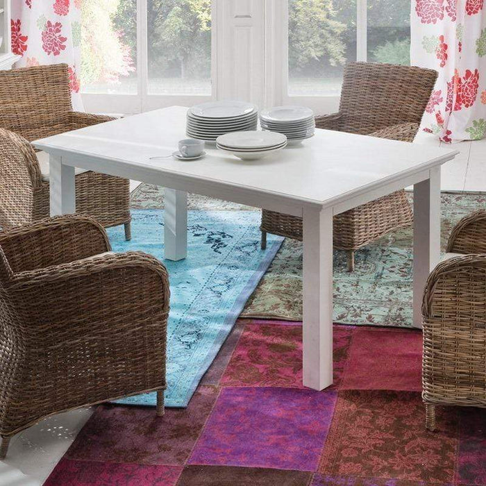 NovaSolo Halifax Dining Extension Table White T766