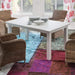 NovaSolo Halifax Dining Extension Table White T766