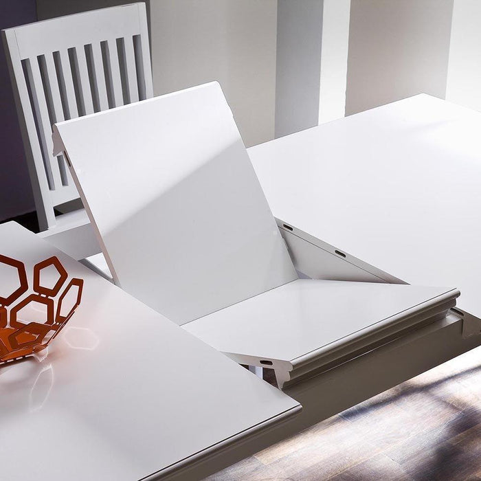 NovaSolo Halifax Dining Extension Table White T766
