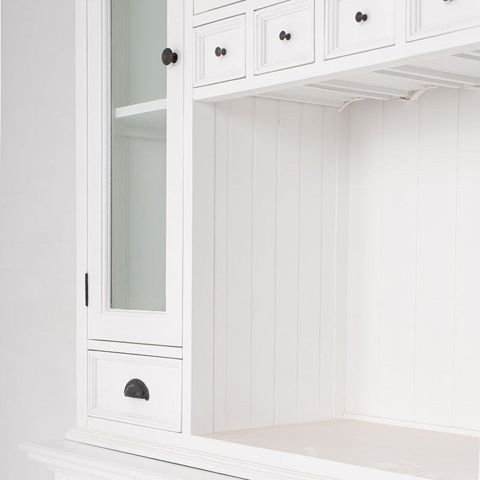 NovaSolo Halifax Kitchen Hutch Unit White BCA597