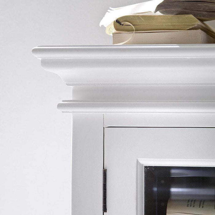 NovaSolo Halifax Pantry 8 Doors White CA615