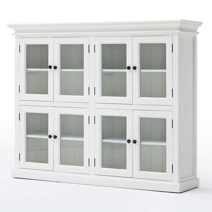 NovaSolo Halifax Pantry 8 Doors White CA615