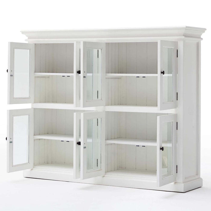 NovaSolo Halifax Pantry 8 Doors White CA615