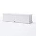 NovaSolo Halifax Large Entertainment Center with 4 Drawers White CA631