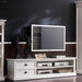 NovaSolo Halifax Large TV Stand Entertainment Center Two-tone CA592-180
