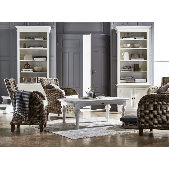 NovaSolo Halifax Single-Bay Hutch Unit White CA612