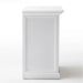 NovaSolo Halifax Medium Buffet with Basket Set White B181