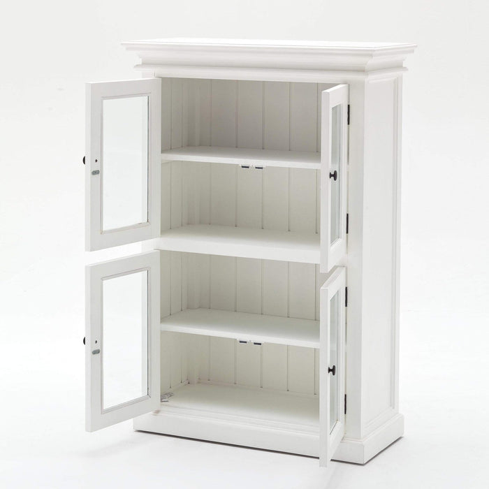 NovaSolo Halifax 2 Level Pantry White CA609