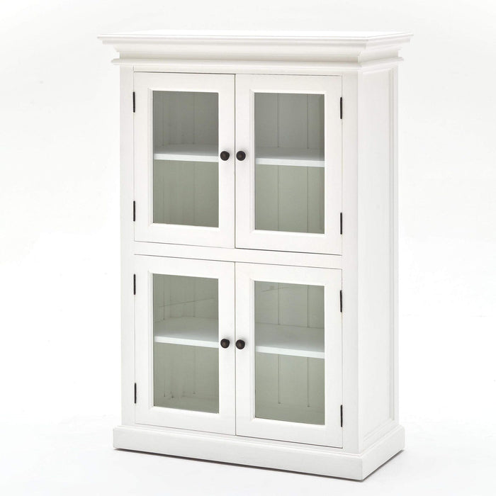 NovaSolo Halifax 2 Level Pantry White CA609