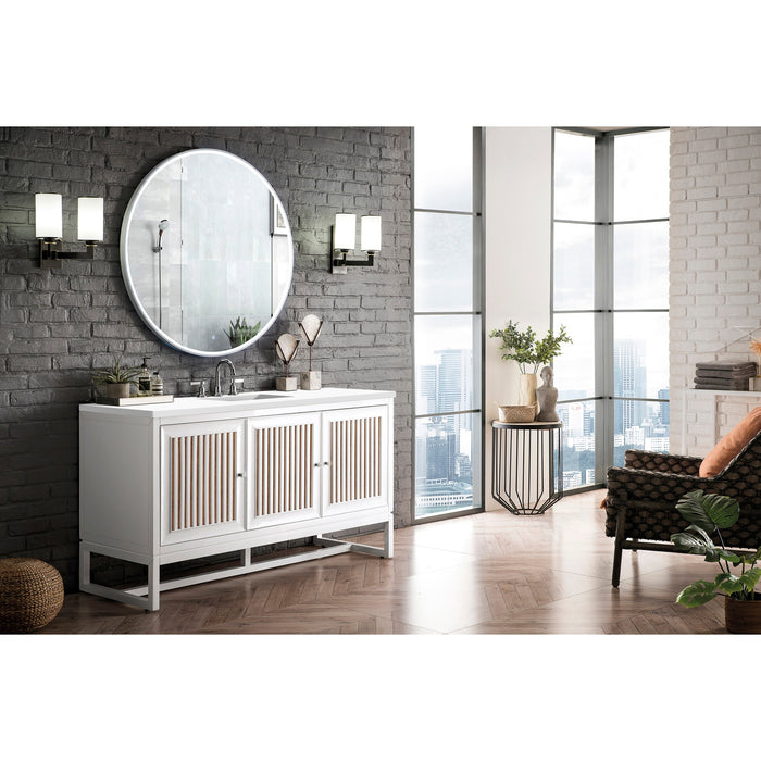 James Martin Vanities Athens 60" Single Bathroom Vanity