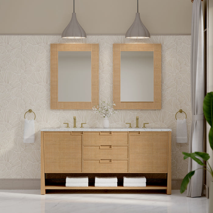 James Martin Vanities Solene 72" Double Vanity