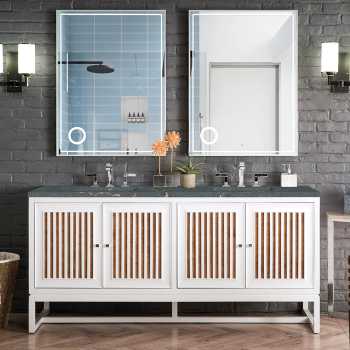 James Martin Athens 72" Double Bathroom Vanity