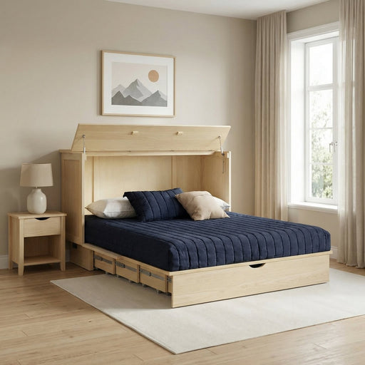 Arason Bridger Creden-ZzZ Queen Size Murphy Cabinet Bed