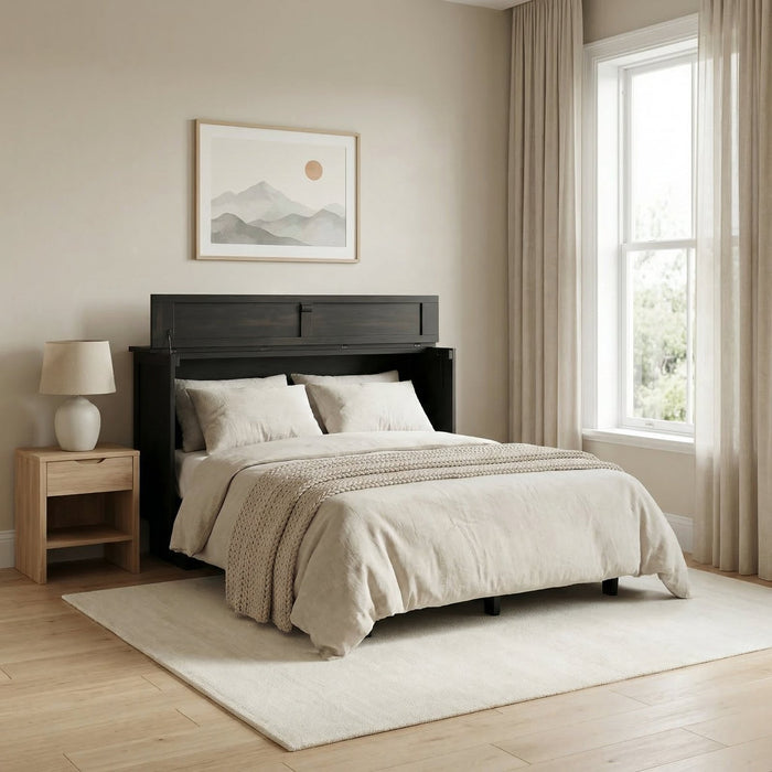 Arason Creden-ZzZ Essex Queen Size Chest Murphy Cabinet Bed detail view