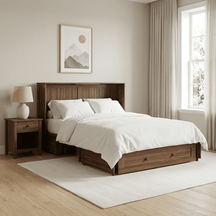 Night and Day Furniture Daisy Queen Murphy Cabinet Bed Complete
