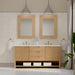James Martin Vanities Solene 72" Double Vanity