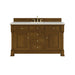 Brookfield 60" Single Vanity, Honey Oak w/3 CM Charcoal Soapstone Silestone Top