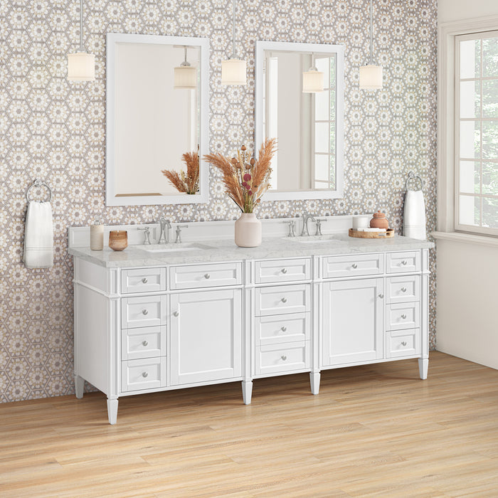 James Martin Vanities Brittany 84" Double Vanity