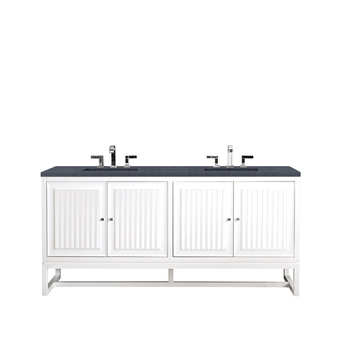 James Martin Vanities Athens 72" Double Bathroom Vanity